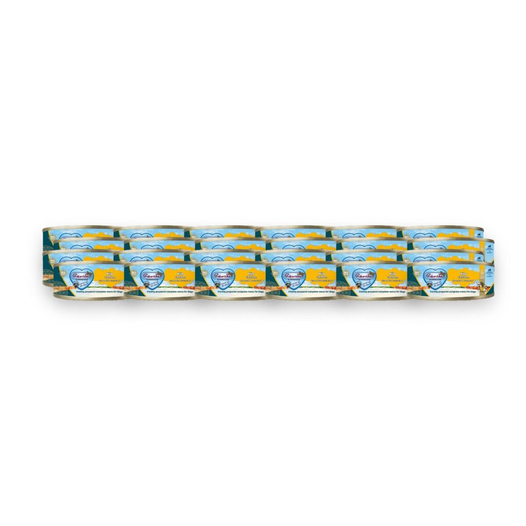 Renske hondenvoer vers gestoomd vlees kip 24 x 95 g – graanvrij