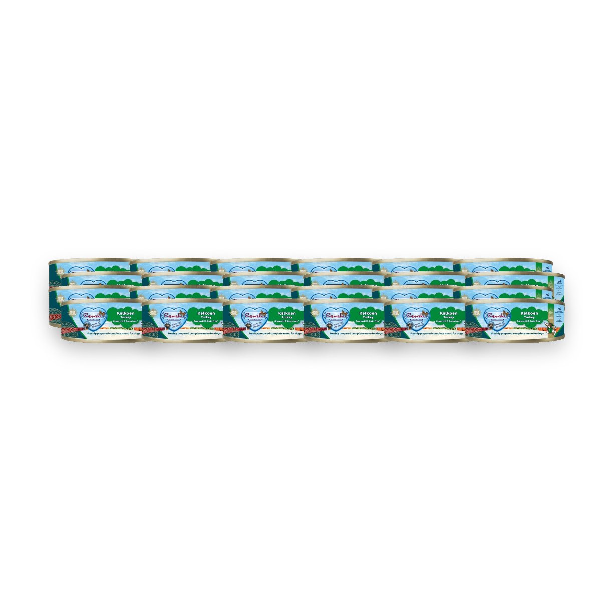 Renske hondenvoer vers vlees kalkoen 24 x 95 g – graanvrij