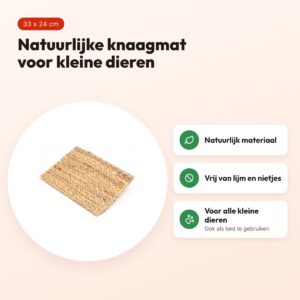 Rosewood Chill 'N' Chew knaagmat 33 x 24 cm – voor kleine dieren – voordelen