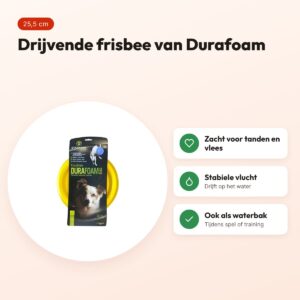 Starmark Easy Glider frisbee Durafoam 25,5 cm – drijvend – voordelen