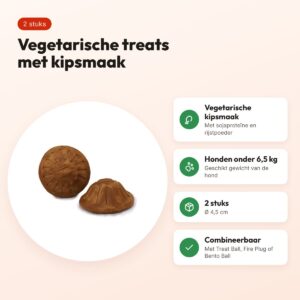 Starmark Everlasting Treats Veggie Kip S – 2 stuks, honden onder de 6,5 kg – voordelen