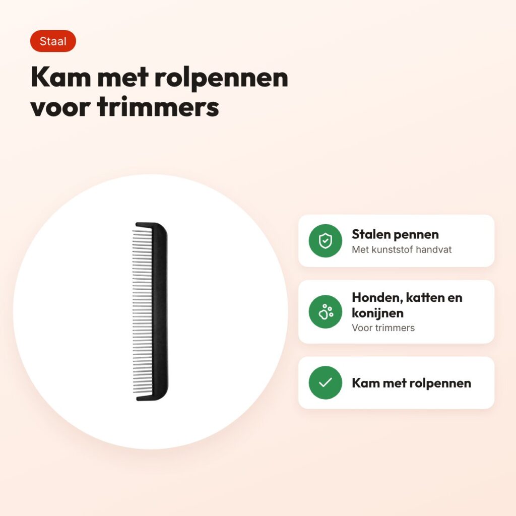 Tools-2-Groom kam met rolpennen – stalen pennen – voordelen