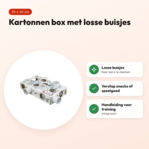 Trixie Cat Activity Paws'n'Treats Box 35 x 20 cm – karton – voordelen