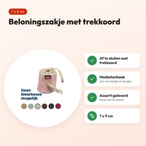Trixie Dog Activity beloningszakje 7 x 9 cm – met trekkoord – voordelen