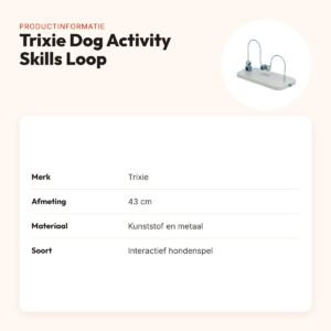 Trixie Dog Activity Skills Loop 43 cm – interactief hondenspel – productinformatie