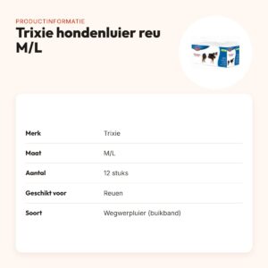 Trixie hondenluier voor reuen M/L 12 stuks – wegwerp, absorberend – productinformatie