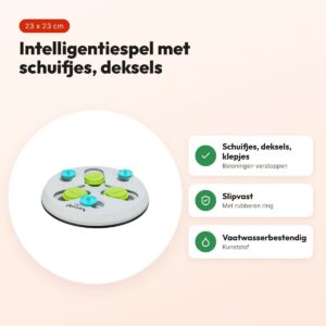 Trixie Slide & Fun Board 23 x 23 cm – intelligentiespel voor knaagdieren – voordelen