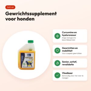 TRM Kurasyn Canine 540 ml – gewrichtssupplement voor honden – voordelen