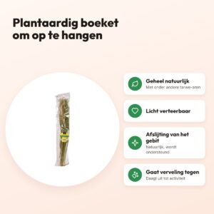 Utopia gemengd boeket voor knaagdieren – plantaardige snack om op te hangen – voordelen