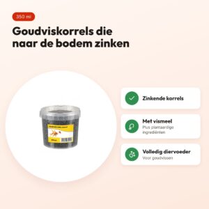 Utopia goudviskorrels zinkend 350 ml – voordelen