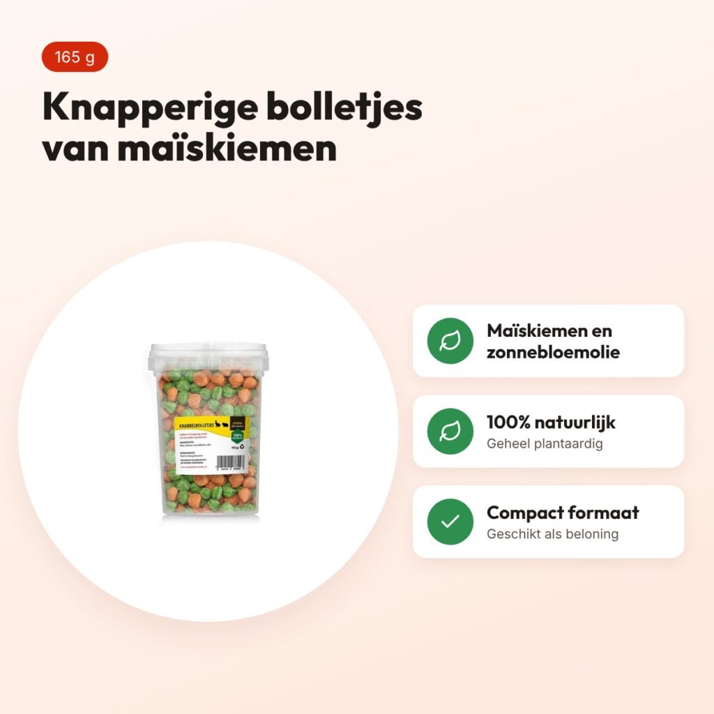 Utopia knabbelbolletjes 165 g – knapperige snack voor knaagdieren – voordelen