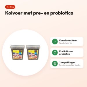 Utopia koivoer 6 mm met probiotica 1 kg – multipack 2 stuks – voordelen