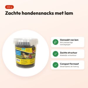 Utopia Soft Bones lam 450 g – zachte hondensnacks – voordelen
