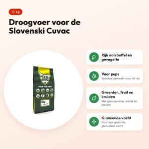 Yourdog hondenvoer Slovenski Cuvac Pup 12 kg – buffel en gevogelte – voordelen