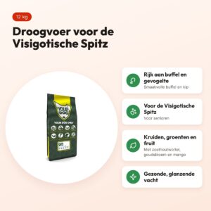 Yourdog hondenvoer Visigotische Spitz Senior 12 kg – buffel en gevogelte – voordelen