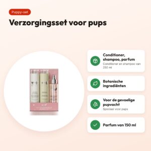 Yuup Puppy Kit – verzorgingsset voor pups met shampoo en conditioner – voordelen