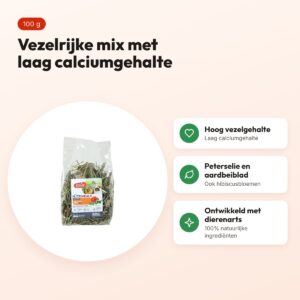 Zolux Nutrimeal Mix Boost 100 g – knaagdieren – voordelen
